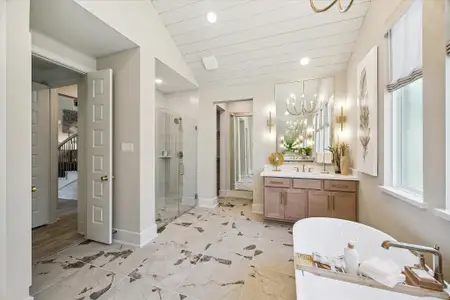 New construction Single-Family house 1049 Palm Canyon Ln, Katy, TX 77493 plan The Collins - image 19