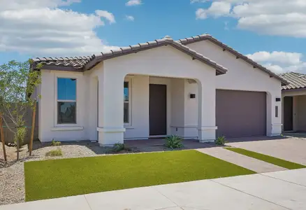 New construction Single-Family house 7951 W Loma Ln, Peoria, AZ 85345 plan 4014 Elevation A - image