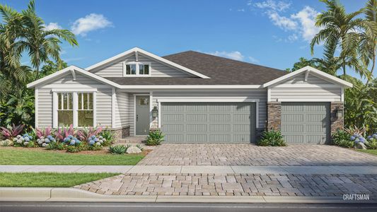 New construction Single-Family house 763 Junonia Blvd, New Smyrna Beach, FL 32168 plan Marigold - image