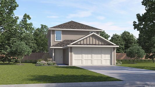 New construction Single-Family house 208 Kendall Ln, Maxwell, TX 78656 plan The Emory - image