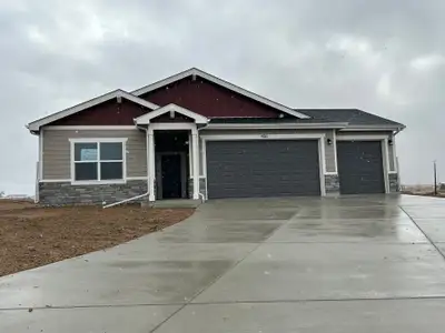 New construction Single-Family house 450 Buckboard Ln, Hudson, CO 80642 plan Somerset - image