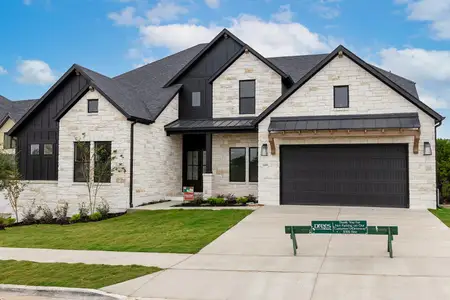 New construction Single-Family house 2000 Crimson Sunset Dr, Georgetown, TX 78628 plan Grantley - image