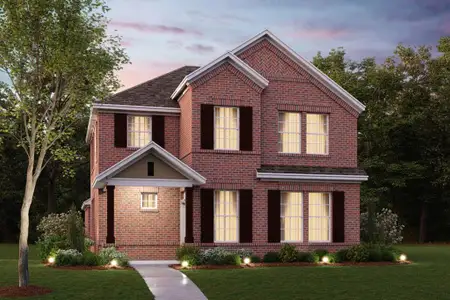 New construction Single-Family house 1029 Tarryhill Dr, Crowley, TX 76036 plan Hyacinth - Cottage Series - image