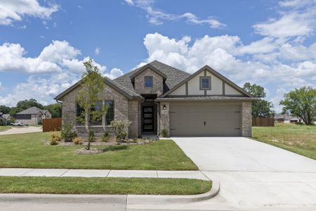 New construction Single-Family house 1100 Rushing Ct, Aubrey, TX 76227 plan Frisco - image