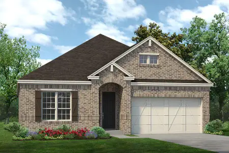 New construction Single-Family house 1012 Longbow Trl, Justin, TX 76247 plan Brookstone I - image