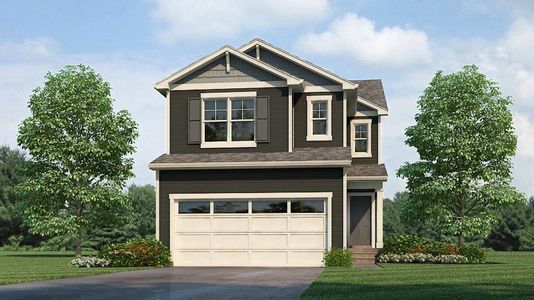 New construction Single-Family house 8431 Castleabra Dr, Fountain, CO 80817 plan FINCH - image