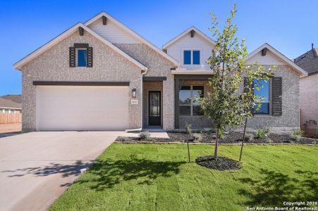 New construction Single-Family house 11612 Stoltzer, San Antonio, TX 78254 plan Ramsey Plan - image