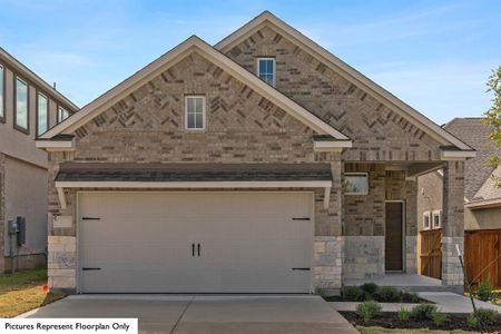 New construction Single-Family house 18505 Emu Ln, Manor, TX 78653 Araceli- photo 0