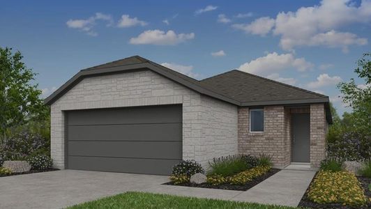 New construction Single-Family house 199 Bayou Mint Blvd, Buda, TX 78610 plan Eagle - image