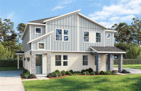 New construction Townhouse house 616 Silver Stream Ct, Brandon, FL 33511 - image