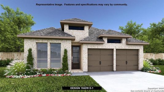 New construction Single-Family house 9931 Monstenco Trail, San Antonio, TX 78254 Design 1942W- photo 0