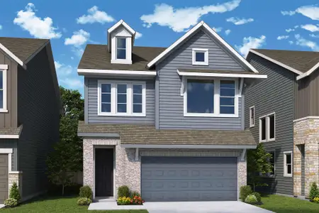New construction Single-Family house 16023 Hayes Park Dr, Houston, TX 77079 plan The Bellomy - image