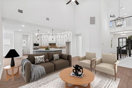 New construction Single-Family house 1736 Howler Wy, Todd Mission, TX 77316 plan The Dandelion - image 8