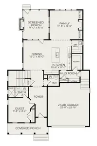 New construction Single-Family house 916 Marilyn Dr, Raleigh, NC 27613 plan Martha - image