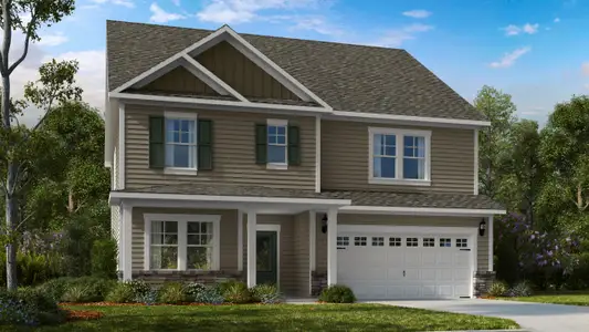 New construction Single-Family house 551 Claftin St, Sanford, NC 27330 plan Hamilton - image