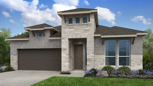 New construction Single-Family house 8913 Golden Lion Dr, Austin, TX 78744 plan Burnet - image