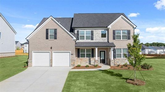 New construction Single-Family house 290 Aspen Valley Drive, Loganville, GA 30052 - photo 0