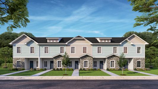 New construction Townhouse house 205 Islay Wy, Unit 58), Anderson, SC 29621 plan Palmetto II - image