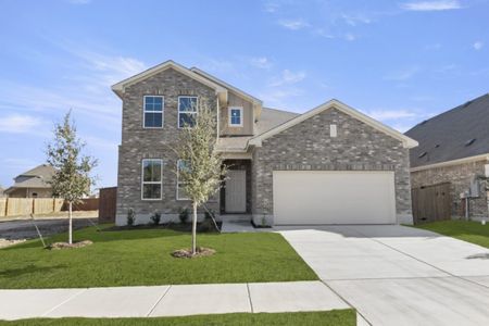 New construction Single-Family house 2812 Wooded Run Trl, Georgetown, TX 78628 plan Oaks 3007 - image