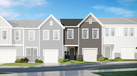 New construction Multi-Family house 226 Deercroft Dr, Apex, NC 27539 plan Carson II - image