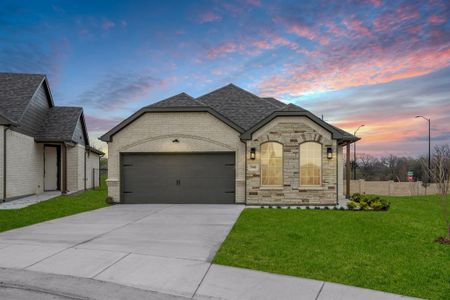 New construction Single-Family house 5900 Carmona Trl, Fort Worth, TX 76123 plan Messina - image