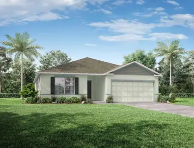 New construction Single-Family house 1407 Needle Palm Dr, Edgewater, FL 32132 plan The Maple - image