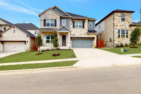 New construction Single-Family house 3671 Prosper Rd, Leander, TX 78641 plan Bonnell II - image