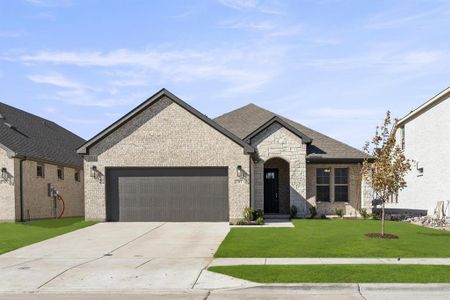 New construction Single-Family house 787 Water View, Lavon, TX 75166 Cambry - photo 0