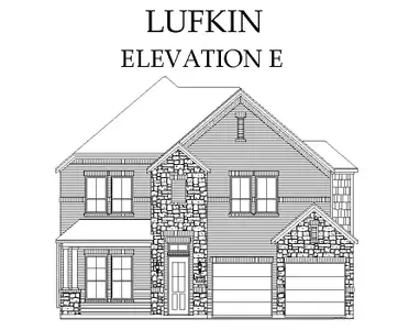 New construction Single-Family house 2716 Pinnacle Pl, Corinth, TX 76210 plan Lufkin - image