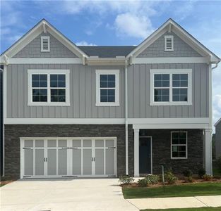 New construction Townhouse house 286 Lakeside Pl, Canton, GA 30114 The Lanier- photo 0 0