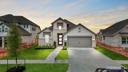 New construction Single-Family house 18619 Citrange Bnd, Manvel, TX 77578 Wimberley- photo 0