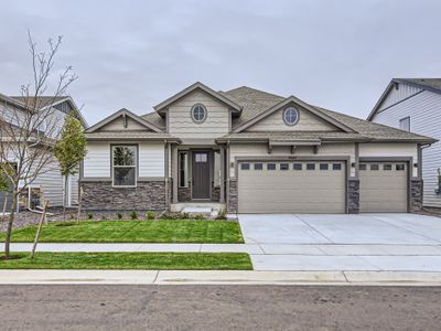 New construction Single-Family house 1822 Crisp Air Drive, Windsor, CO 80550 Plan C555- photo 0