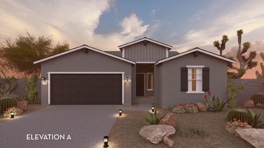New construction Single-Family house 17515 N Bolerno Dr, Maricopa, AZ 85138 plan Creede - image