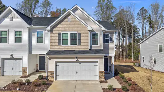 New construction Townhouse house 195 Aster Bloom Ln, Raleigh, NC 27610 - image