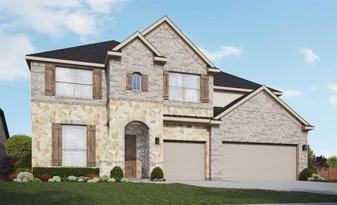 New construction Single-Family house 829 Landing Ln, Leander, TX 78641 Classic Series - Cornell- photo 0