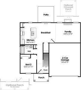 New construction Single-Family house 754 Samantha St, West Columbia, SC 29170 plan Adger - image 4
