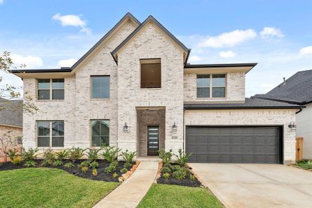 New construction Single-Family house 16226 Summer Aster Trail, Hockley, TX 77447 Cooper- photo 0