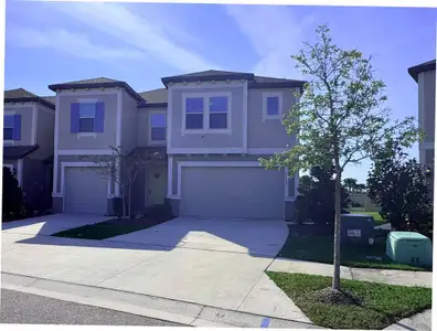 New construction Townhouse house 31779 Blue Passing Lp, Wesley Chapel, FL 33545 - image