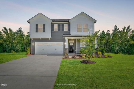 New construction Single-Family house 119 Whistling Way, Unit Holly Craftsman, Lillington, NC 27546 The Holly- photo 0