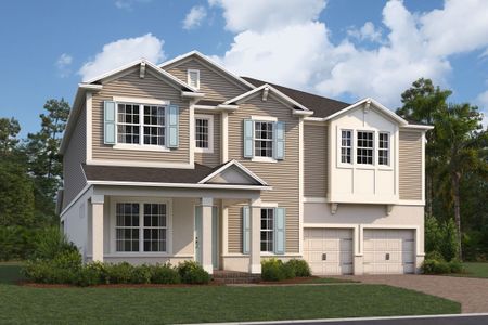 New construction Single-Family house 3126 Wolf Lake Ave, Apopka, FL 32712 plan Newport Xl - image