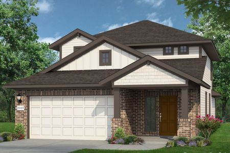 New construction Single-Family house 20927 Carob Tree Ln, Tomball, TX 77377 plan Sorella 2107 - image