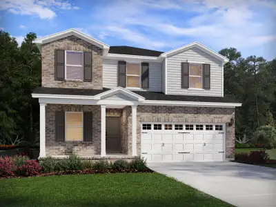 New construction Single-Family house 2417 Rosewood Bluff Dr, Zebulon, NC 27597 plan Quinton - image