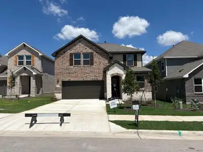 New construction Single-Family house 629 Palo Brea Lp, Hutto, TX 78634 plan Cassidy - image