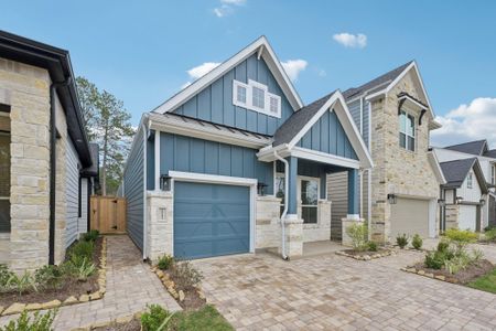 New construction Single-Family house 26253 E Outrider Banks Cir, Montgomery, TX 77316 plan Pommery – Chateau Collection - image
