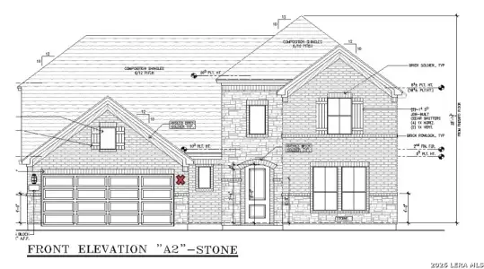 New construction Single-Family house 3423 Potter Pl, Schertz, TX 78108 plan Collin - image