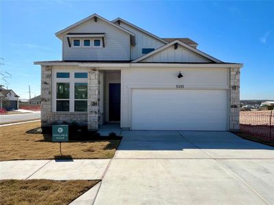 New construction Single-Family house 5335 Bruno St, Round Rock, TX 78665 Plan D- photo 0