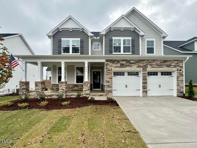 New construction Single-Family house 226 Highland Ridge Lane, Knightdale, NC 27545 The Willow G- photo 0