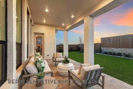 New construction Single-Family house 2328 Flora Dr, McLendon-Chisholm, TX 75032 plan Birchwood - image