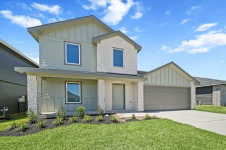 New construction Single-Family house 40747 Barley Straw Dr, Magnolia, TX 77354 plan Callahan - image