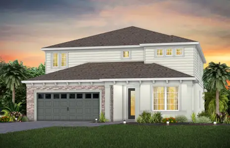New construction Single-Family house 15130 Willow Ridge Dr, Montverde, FL 34756 plan Yorkshire - image